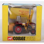 Corgi Toys Massey Ferguson 165 Tractor With Saw Attachment