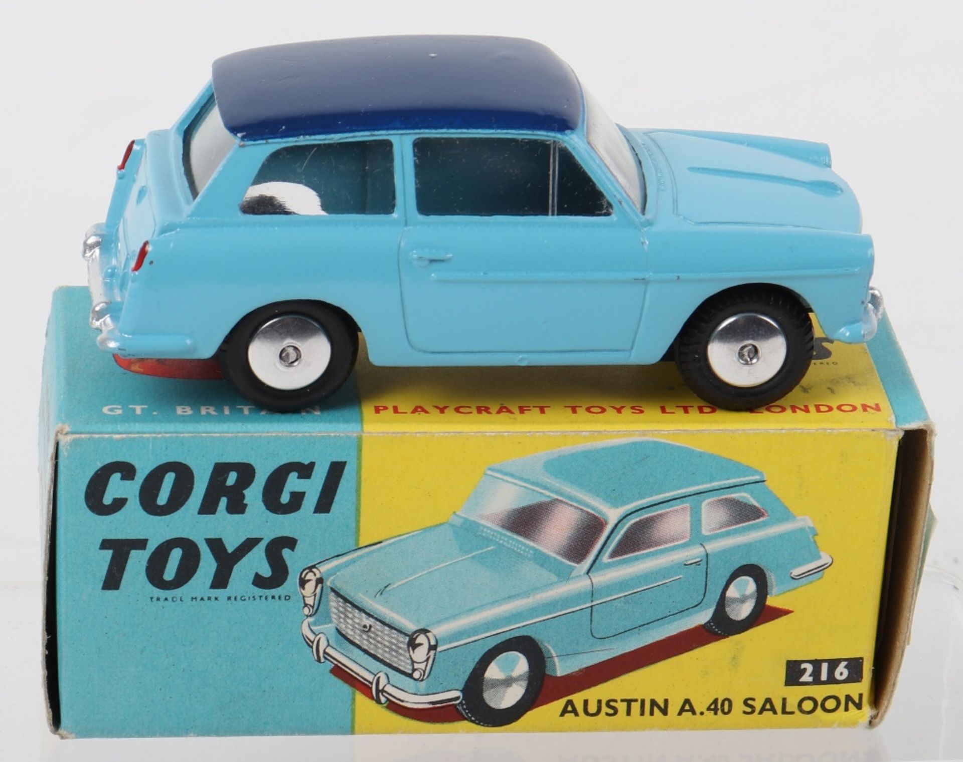 Corgi Toys boxed 216 Austin A.40 Saloon - Bild 2 aus 4