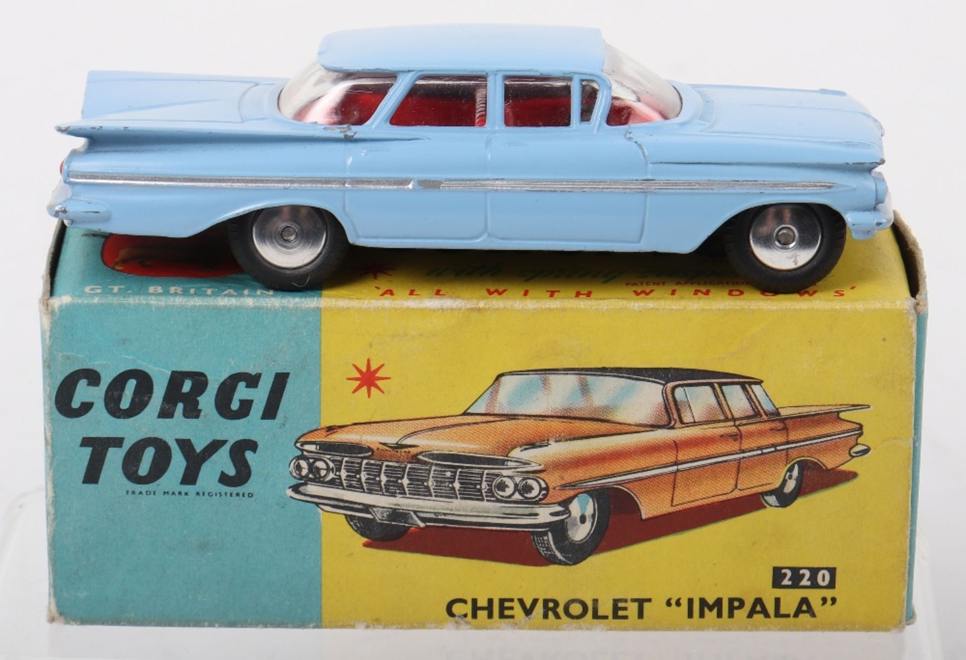 Corgi Toys 220 Chevrolet “Impala” - Image 2 of 5