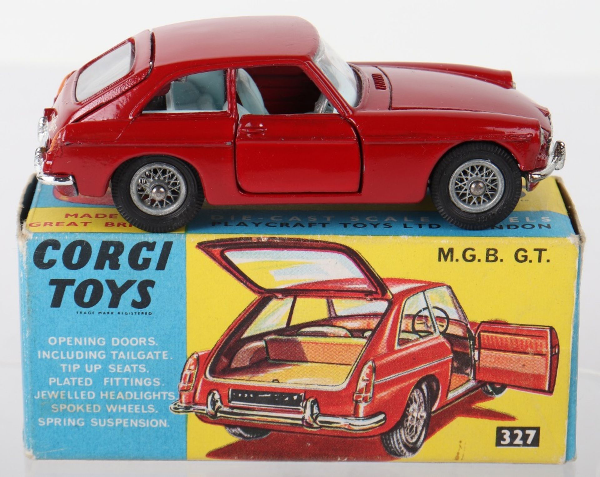 Corgi Toys 327 M.G.B G.T.