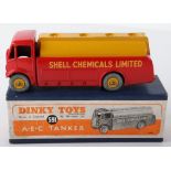 Dinky Toys 591 A.E.C. Monarch Tanker ‘Shell Chemicals Ltd’