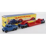 Matchbox Lesney Major Pack M-6 Pickfords 18-Wheel Tractor And Transporter