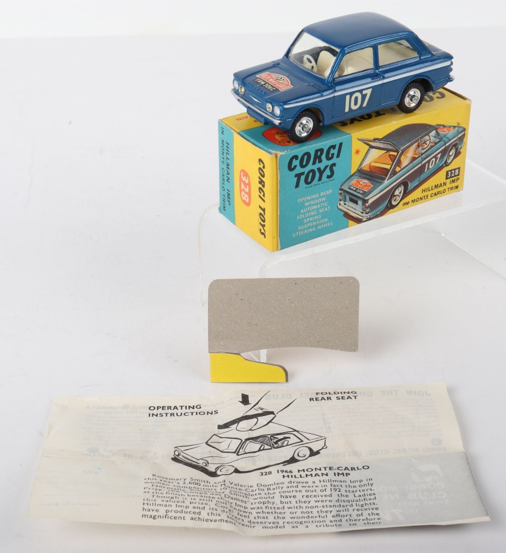 Corgi Toys 328 Hillman Imp 1966 Monte Carlo Trim - Image 6 of 6