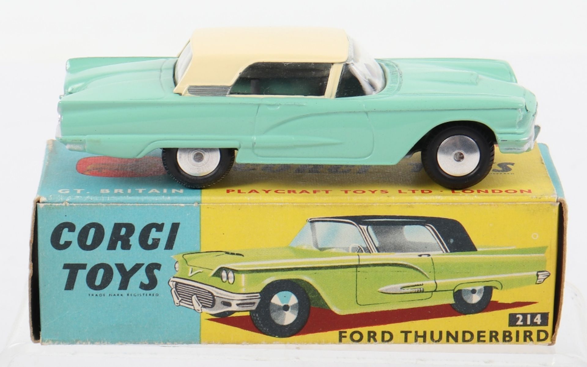 Corgi Toys 214 Ford Thunderbird - Bild 2 aus 4