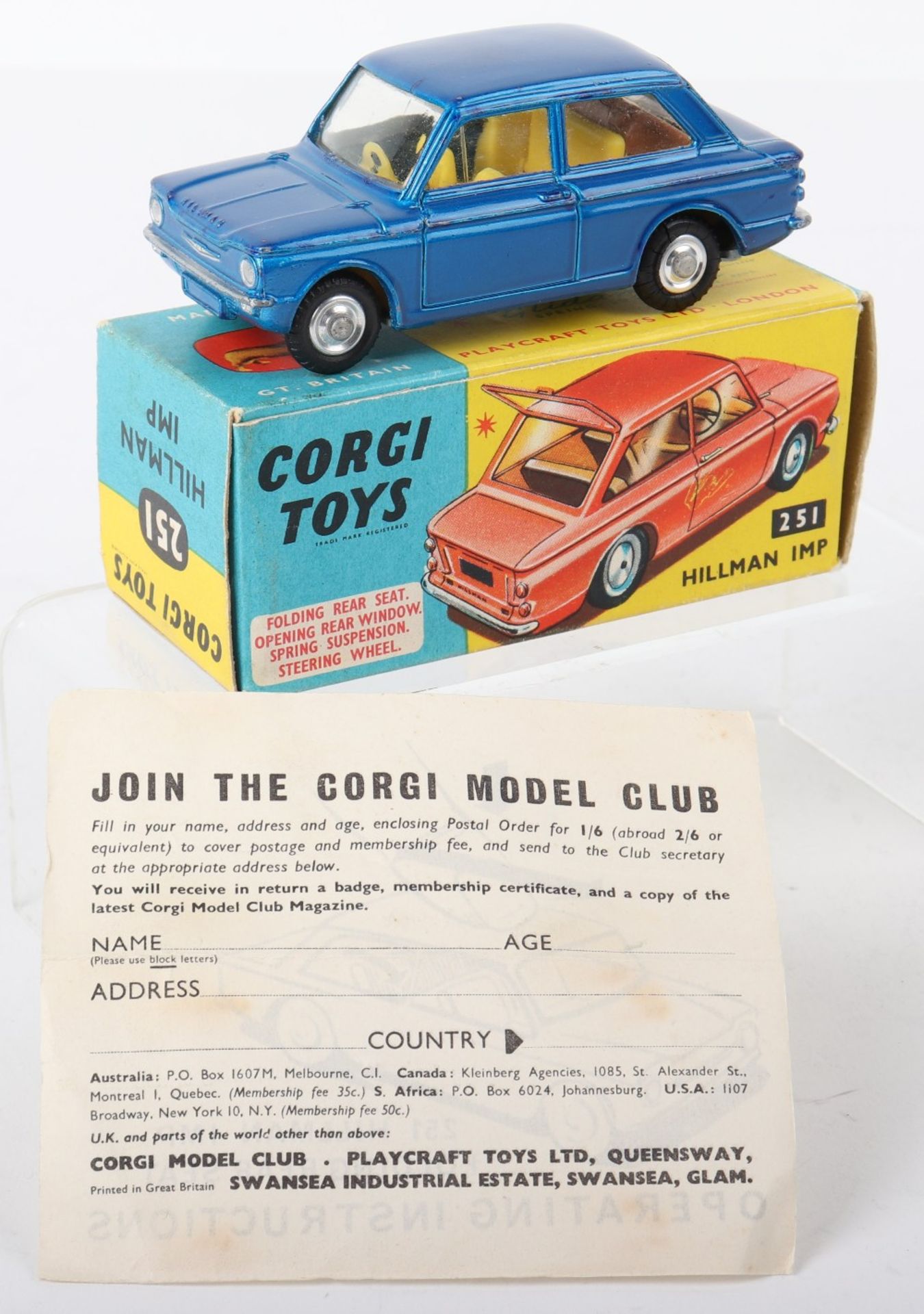 Corgi Toys 251 Hillman Imp - Bild 6 aus 6