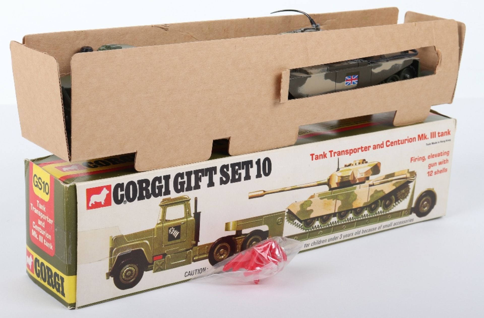 Corgi Toys Gift Set 10 Tank Transporter and Centurion Mk.III Tank - Bild 4 aus 6