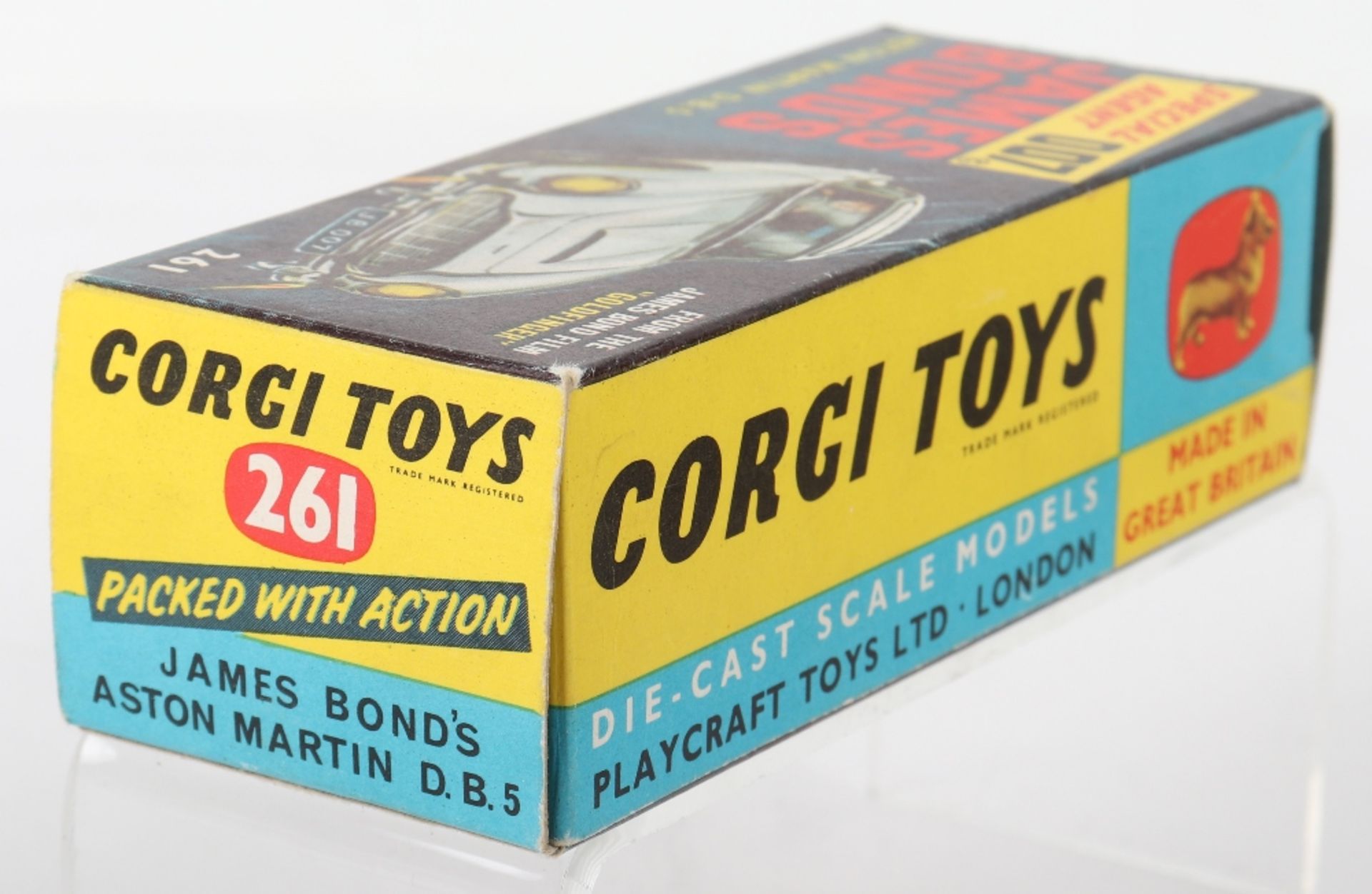 Corgi Toys 261 James Bond Aston Martin D.B.5 from the Film “Goldfinger” - Image 9 of 11