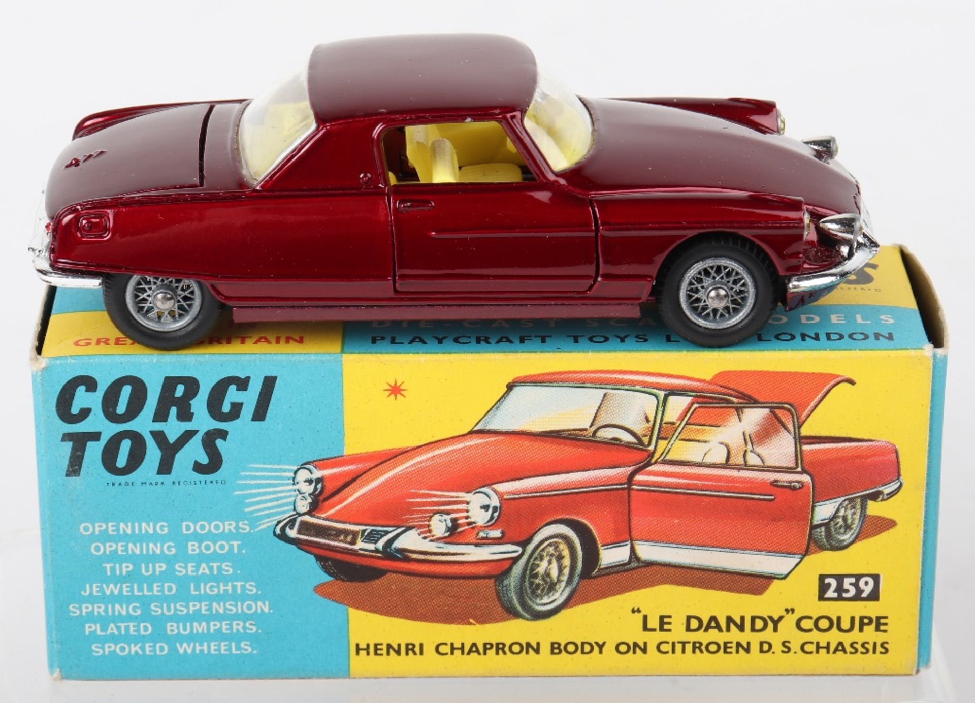 Corgi Toys 259 Citroen” Le Dandy” Coupe - Image 2 of 5