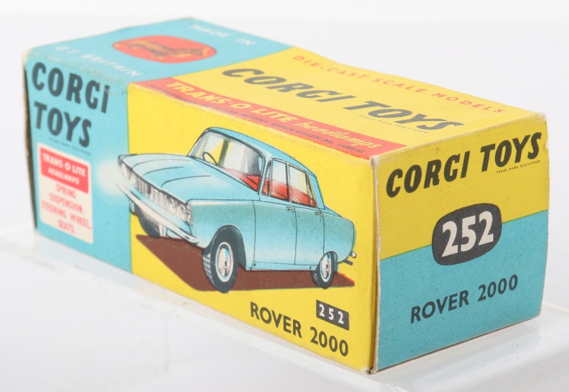 Corgi Toys 252 Rover 2000, with Trans-O-Lite headlamps - Bild 4 aus 5