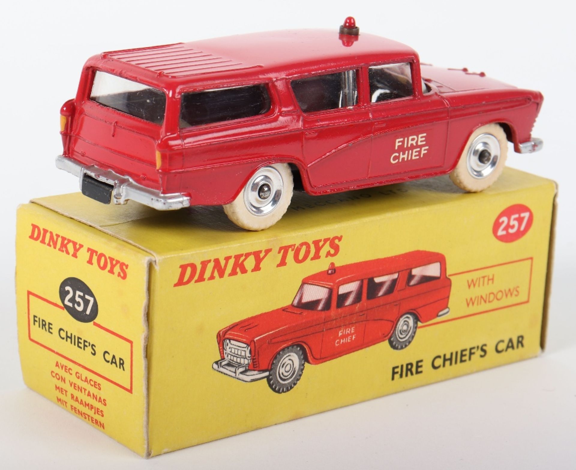Dinky Toys 257 Nash Rambler Fire Chiefs Car - Bild 3 aus 3