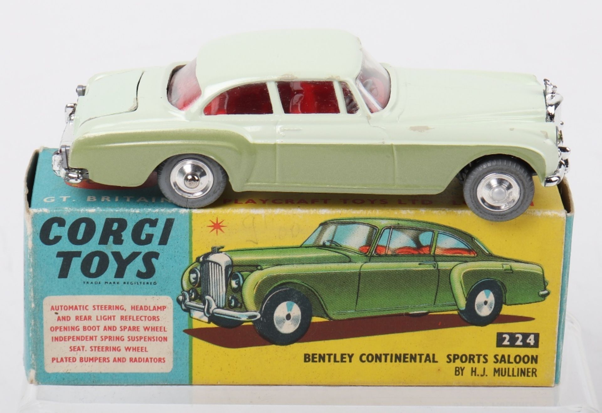 Corgi Toys 224 Bentley Continental Sports Saloon - Bild 2 aus 5