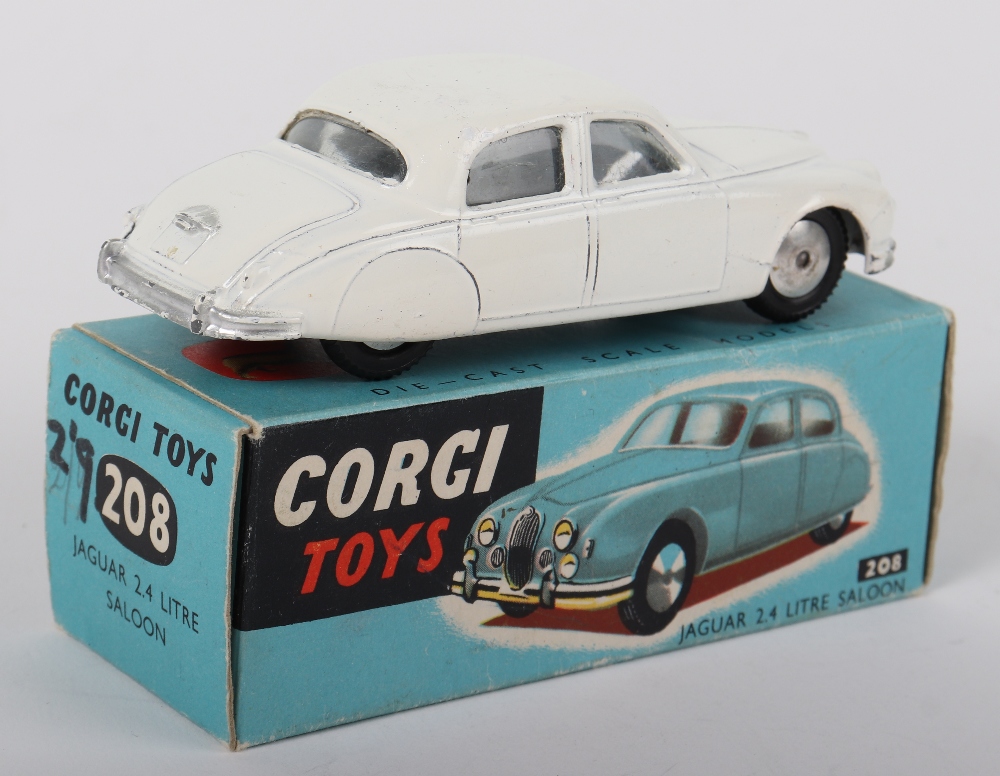 Corgi Toys 208 Jaguar 2.4 Litre Saloon - Image 2 of 2