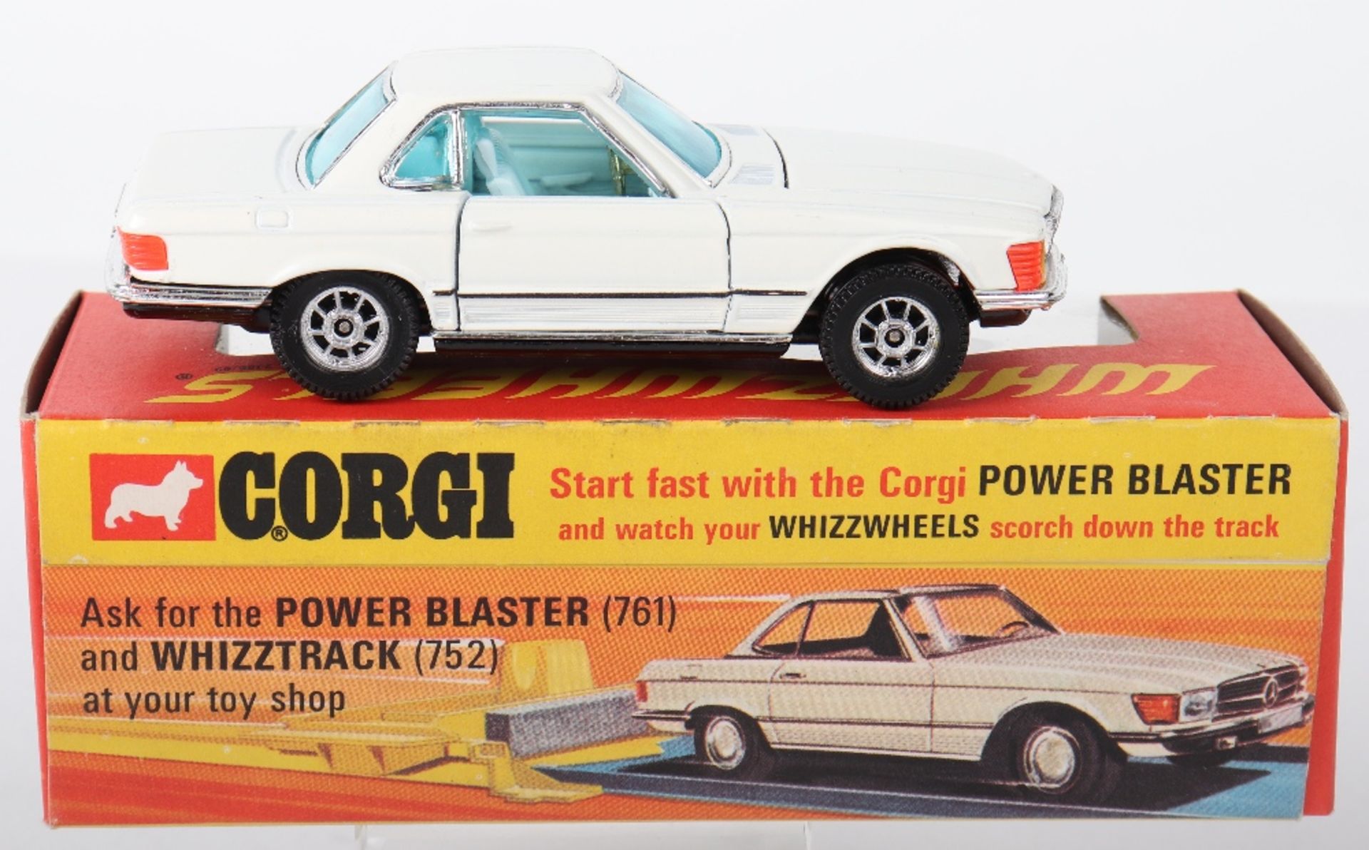 Boxed Corgi 393 Whizzwheels Mercedes Benz 350SL - Bild 3 aus 6