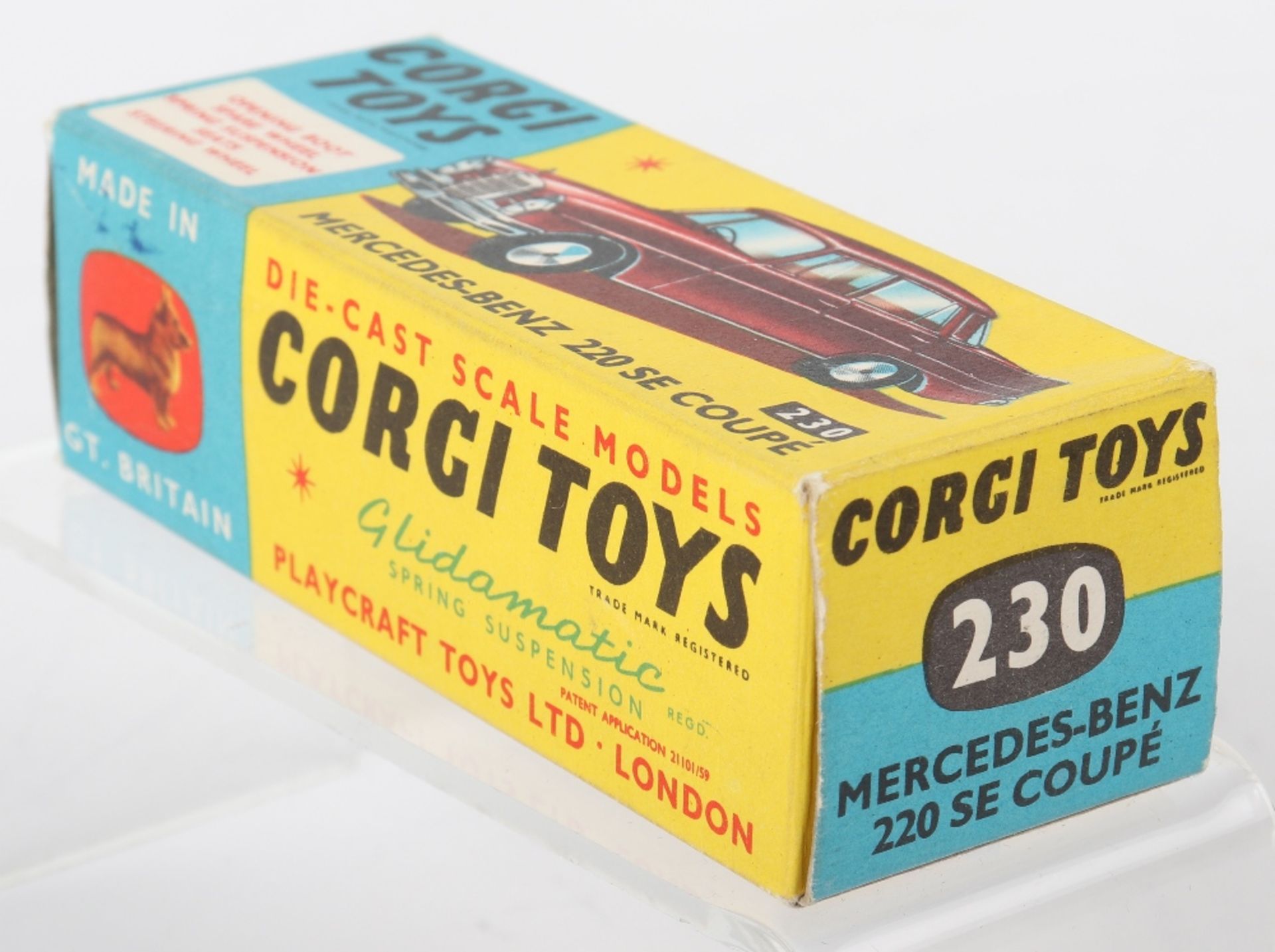 Corgi Toys 230 Mercedes Benz 220 SE Coupe - Bild 4 aus 5