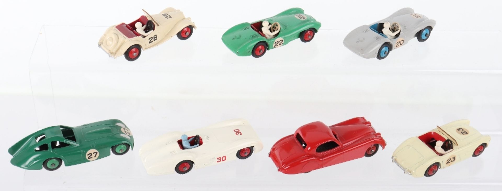 Seven Unboxed Dinky Toys Cars - Bild 2 aus 2
