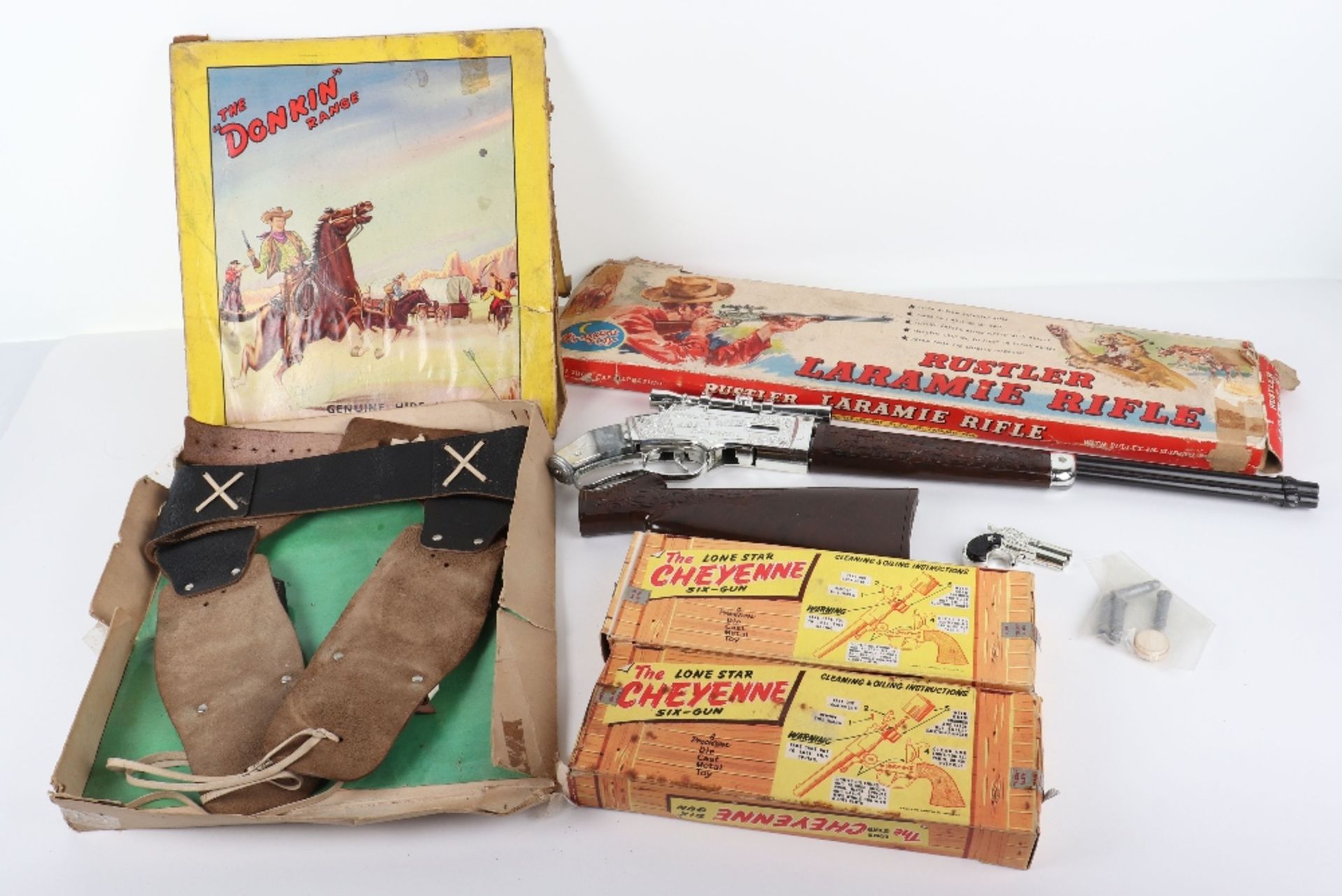 Two Boxed Lone Star Cheyenne Six Gun diecast Metal Cowboy guns - Bild 3 aus 3