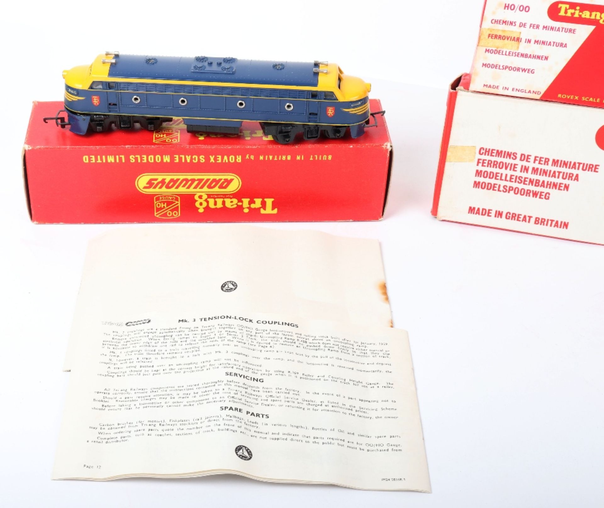 Tri-ang 00 gauge three boxed R.159 Double ended Diesel locomotives - Bild 6 aus 9