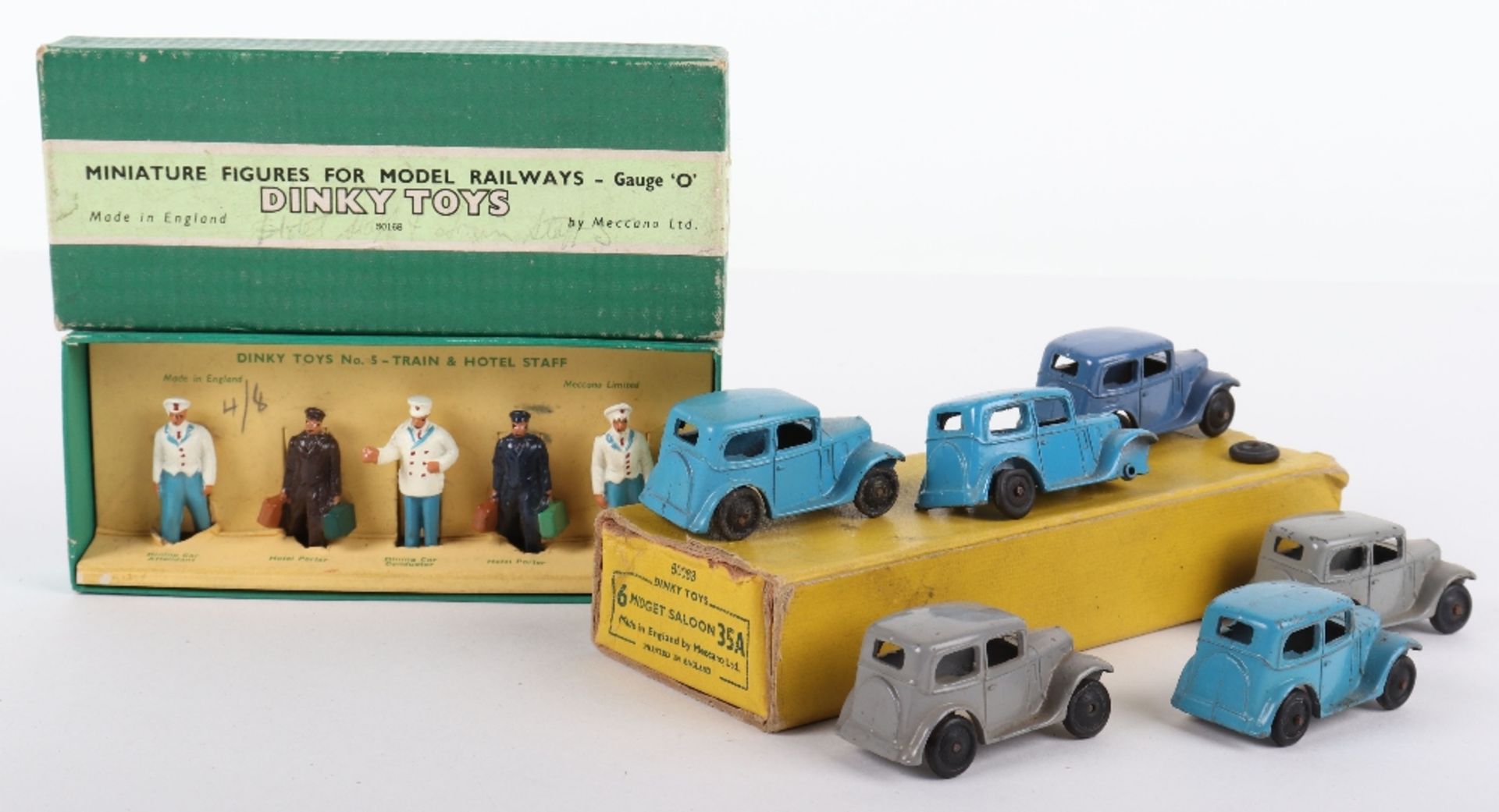 Dinky Toys Trade Box 35A Midget Saloon cars - Bild 2 aus 3