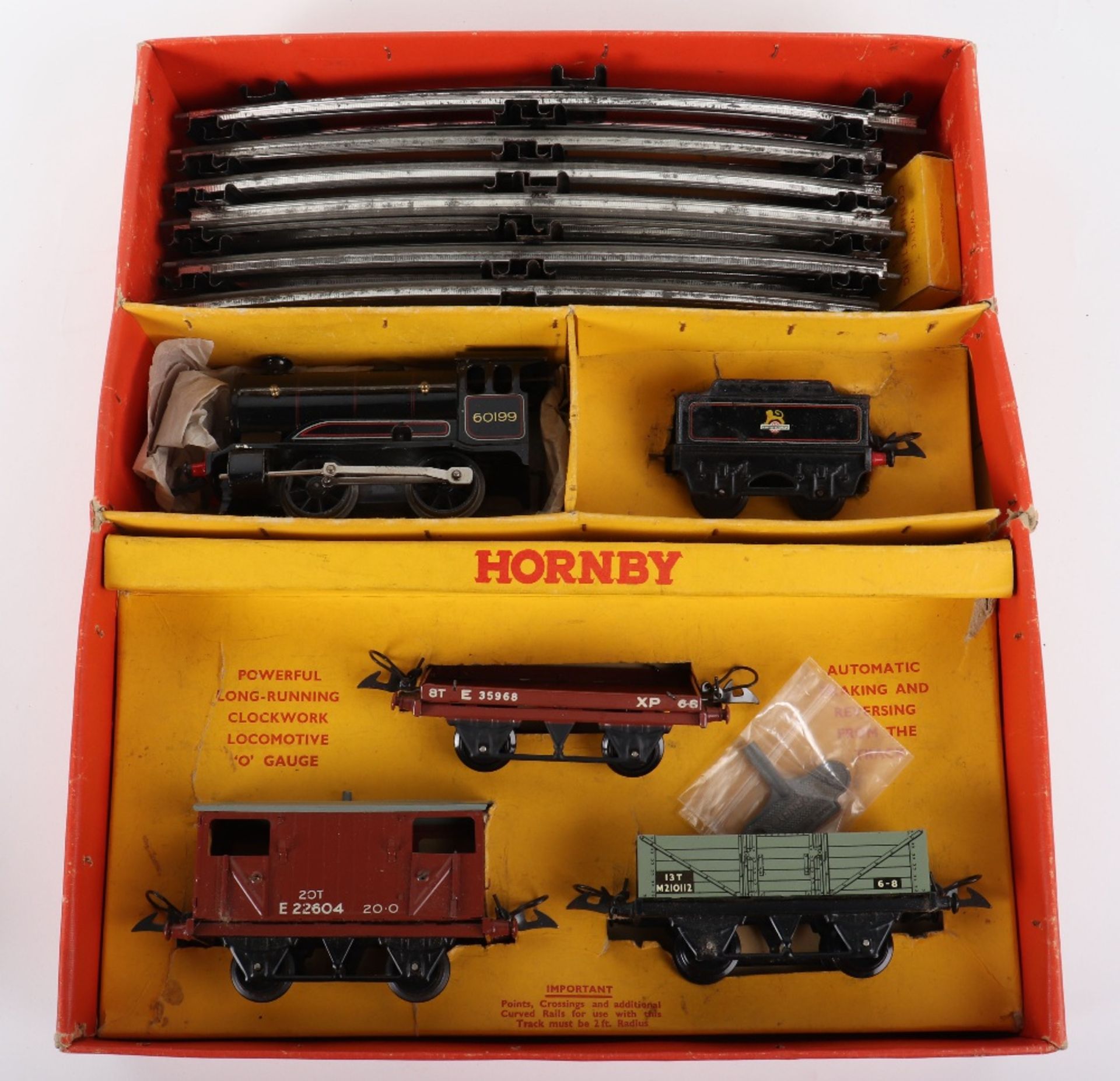 Hornby Series 0 gauge locomotive and rolling stock - Bild 6 aus 6