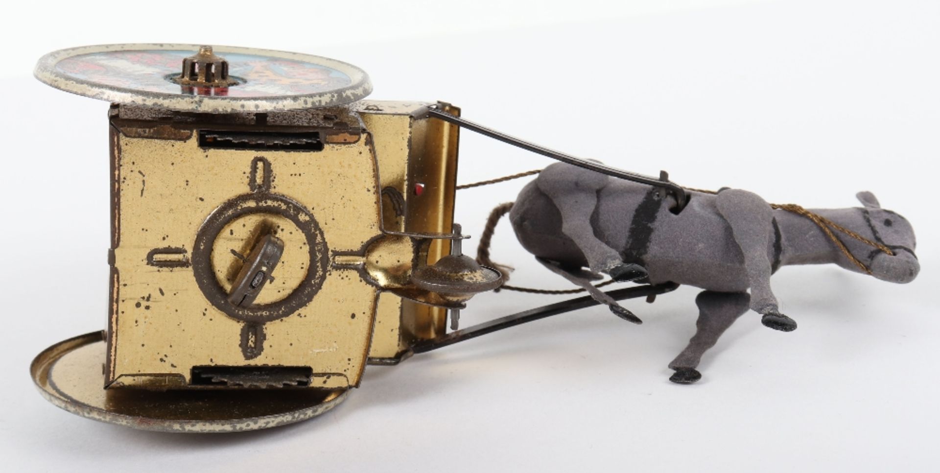 Lehmann (Germany) Tinplate Clockwork The Balky Mule Stubborn Donkey - Image 4 of 4