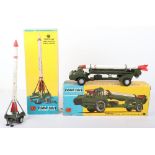 Boxed Corgi Toys 1113 Corporal Guided missile on Erector vehicle