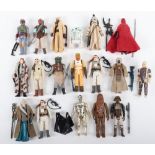 EIGHTEEN LOOSE 1ST -2ND-3RD WAVE VINTAGE STAR WARS FIGURES