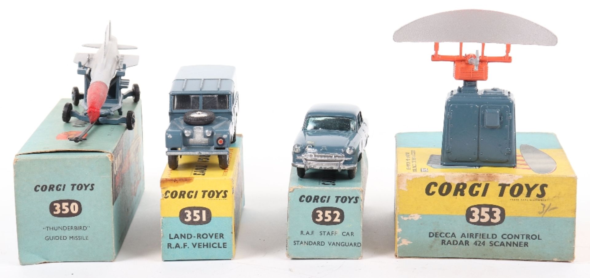 Four Corgi Toys boxed R.A.F models - Bild 3 aus 3