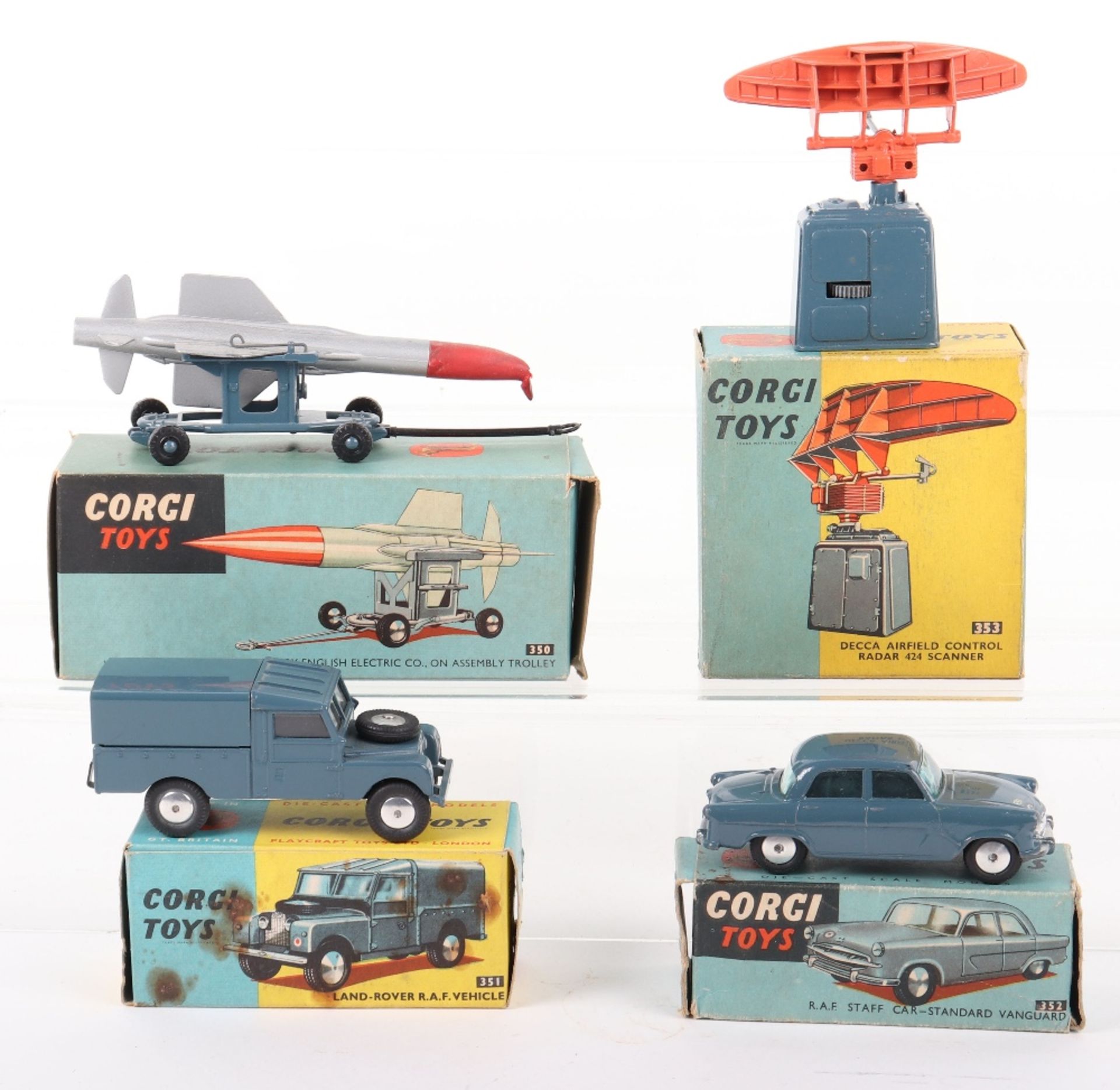 Four Corgi Toys boxed R.A.F models - Bild 2 aus 3
