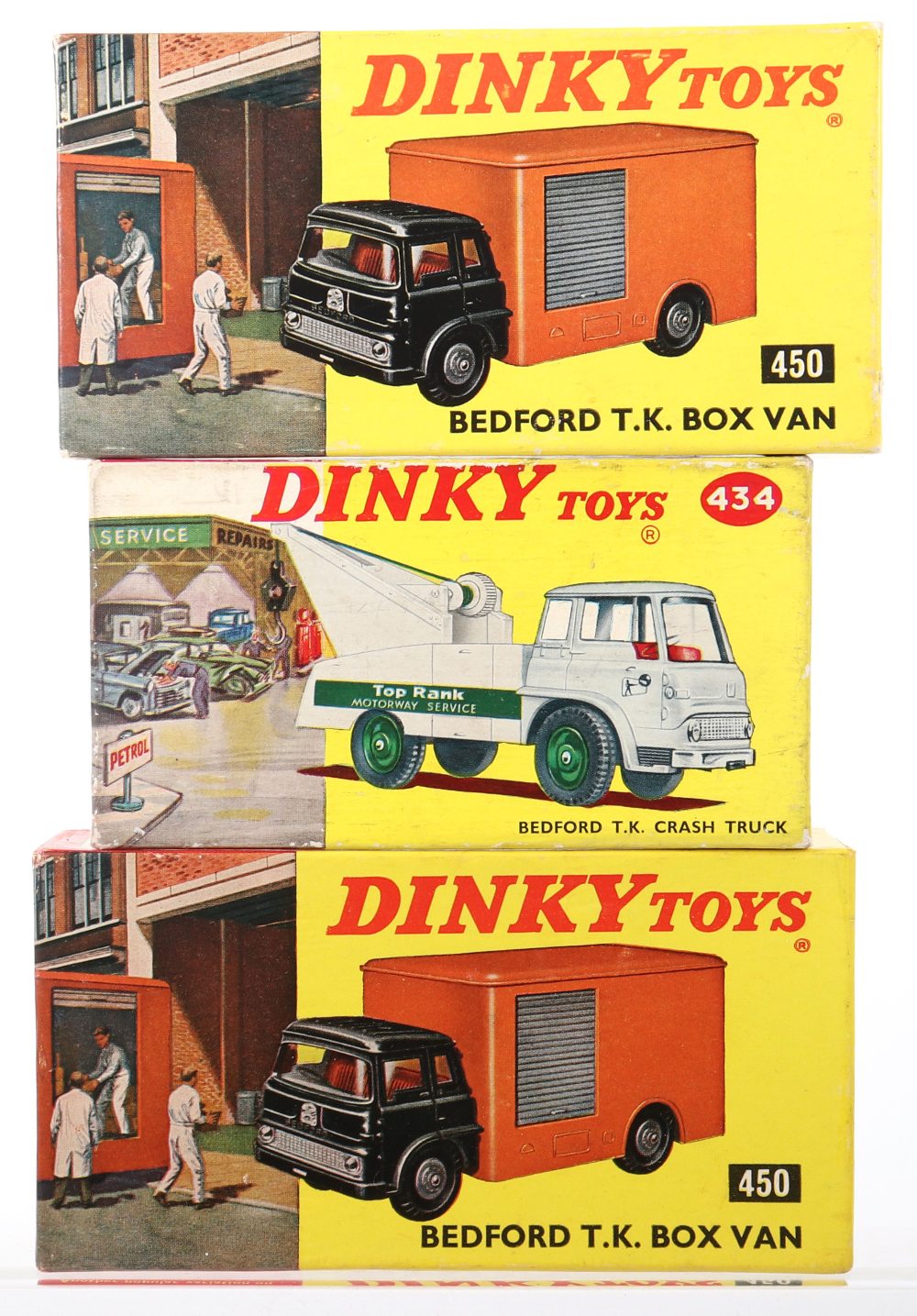 Three Original Empty Dinky Toys Commercial Boxes - Image 4 of 4