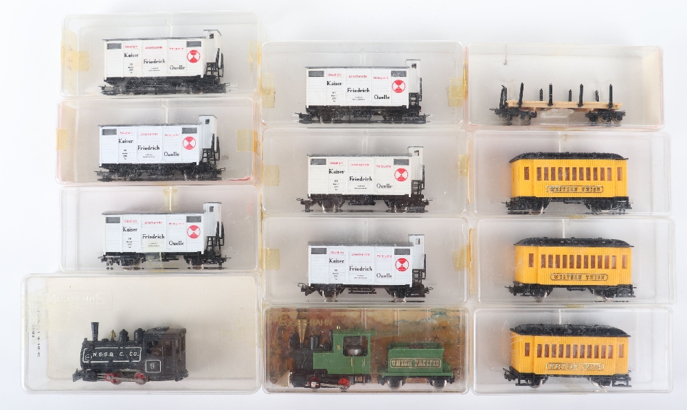 HOe gauge trains and rolling stock