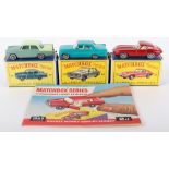 Three Boxed Matchbox Toys Lesney Regular Wheels