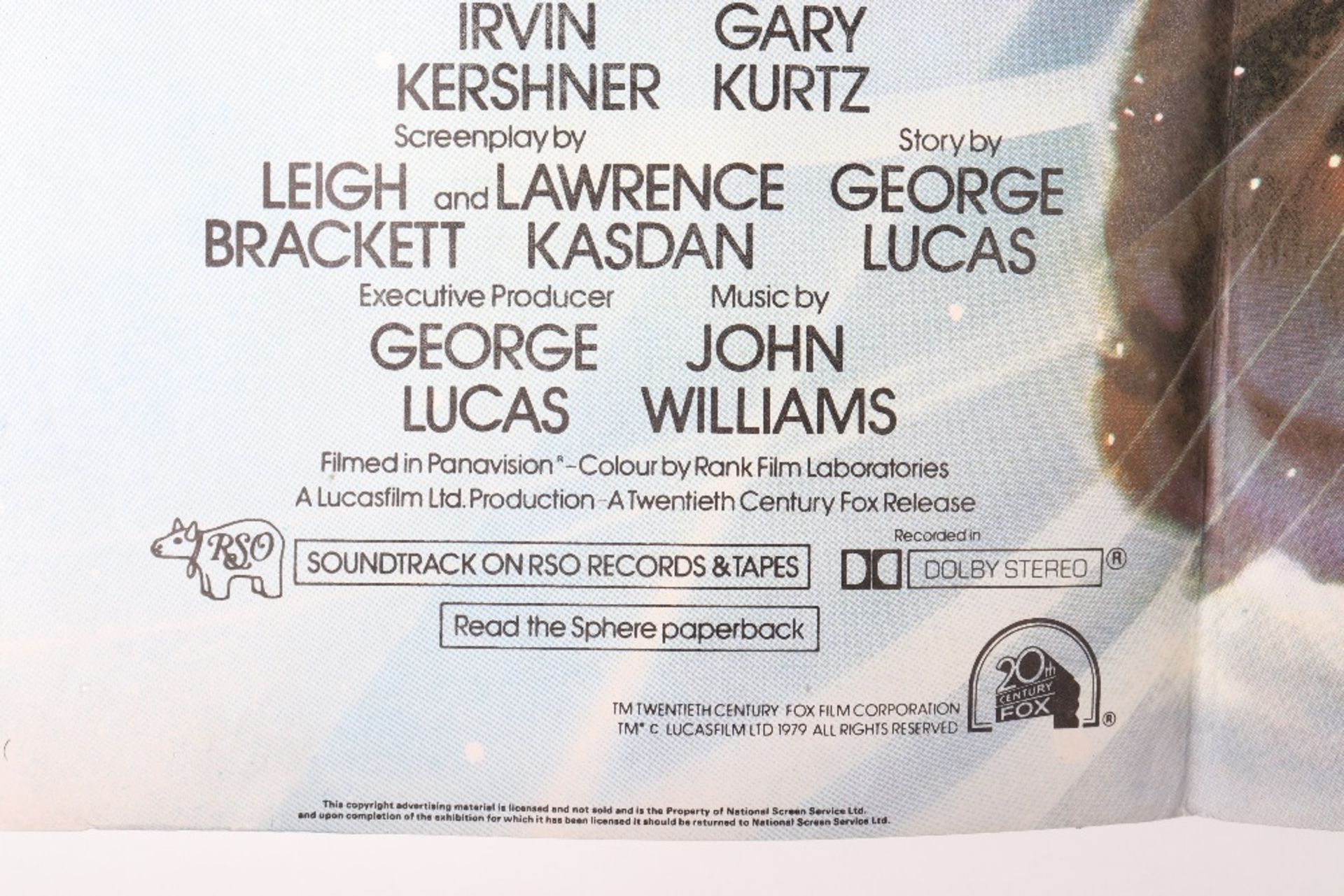 Star Wars The Empire Strikes Back 1980 UK Quad Original Film Poster - Image 3 of 8