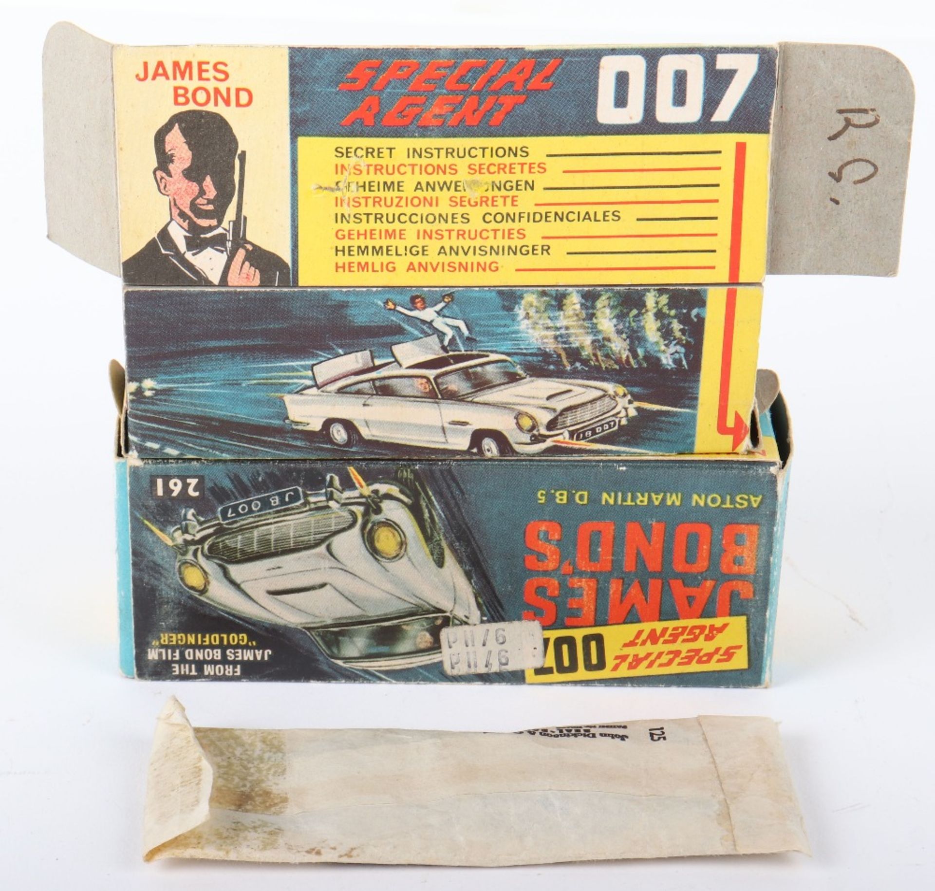 Corgi Toys 261 James Bond Aston Martin D.B.5 from the Film “Goldfinger” - Bild 2 aus 8
