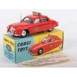 Corgi Toys 213 2.4 Litre Jaguar Fire Service Car