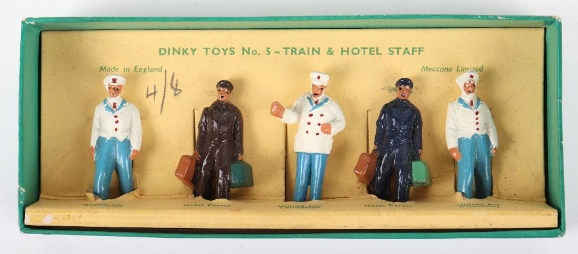 Dinky Toys Trade Box 35A Midget Saloon cars - Bild 3 aus 3