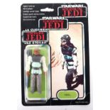 Palitoy General Mills Star Wars Return of The Jedi Tri Logo Nikto Vintage Original Carded Figure,