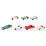 Seven Unboxed Dinky Toys Cars