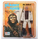 Palitoy Bradgate Division Mego Planet of The Apes Dr.Zaius Vintage Original Carded fully poseable F