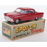 Tri-ang Spot On Models 100 Ford Zodiac, red body