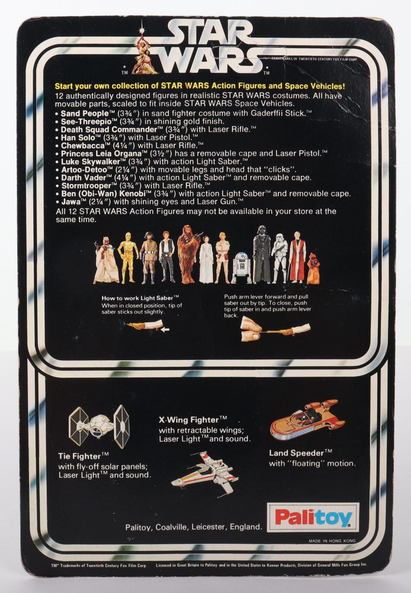 Palitoy Star Wars Han Solo Vintage Original Carded Figure - Bild 2 aus 4