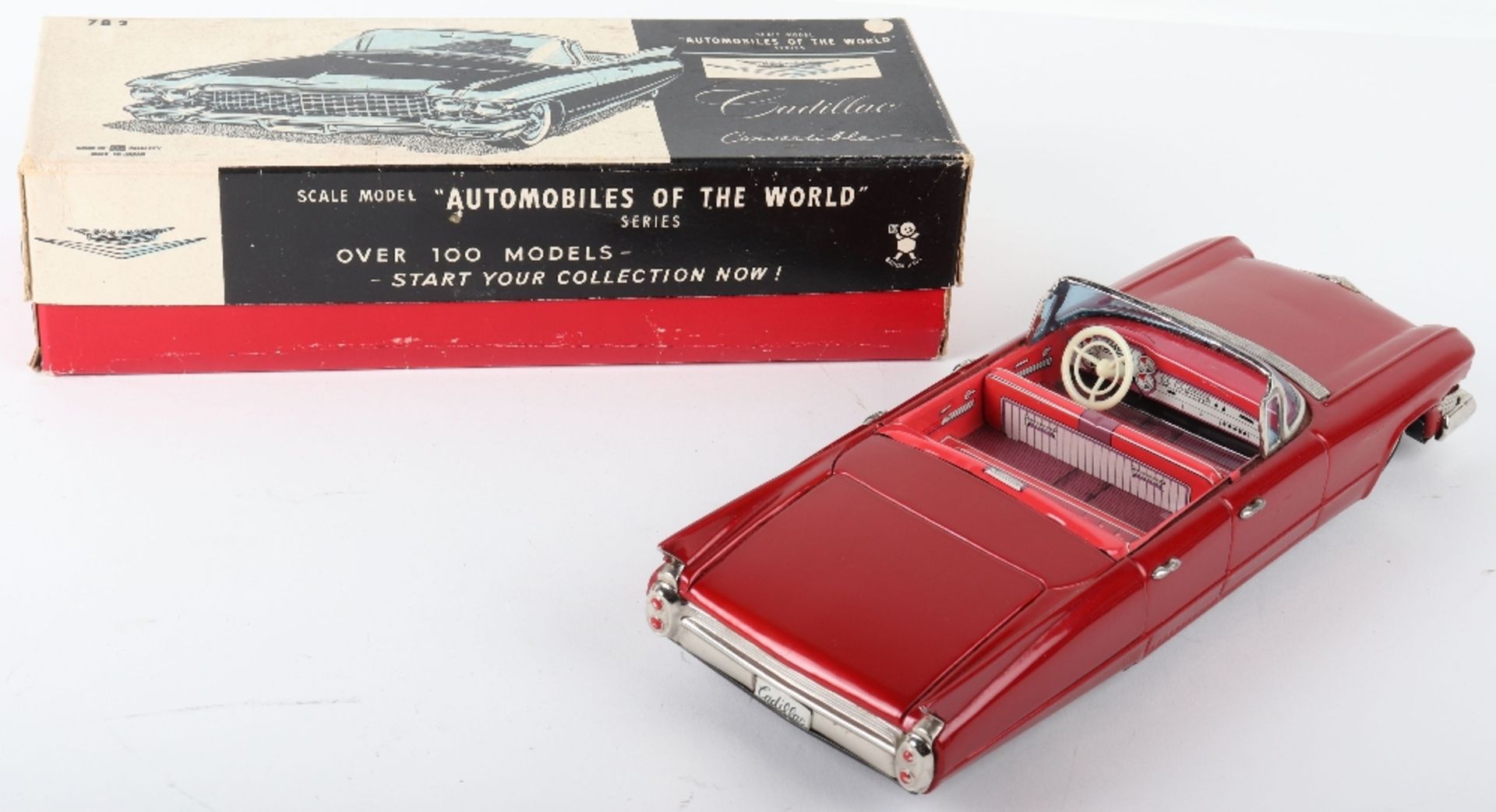 Bandai 782 (Japanese) Automobiles Of The World Rolls Cadillac Convertible - Bild 2 aus 3