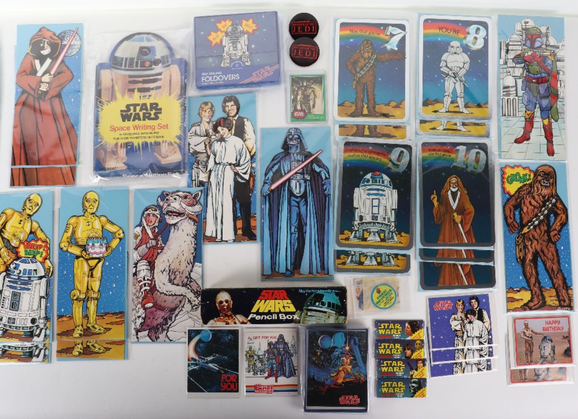 Vintage Star Wars stationery and Gary Kurtz product samples - Bild 3 aus 9