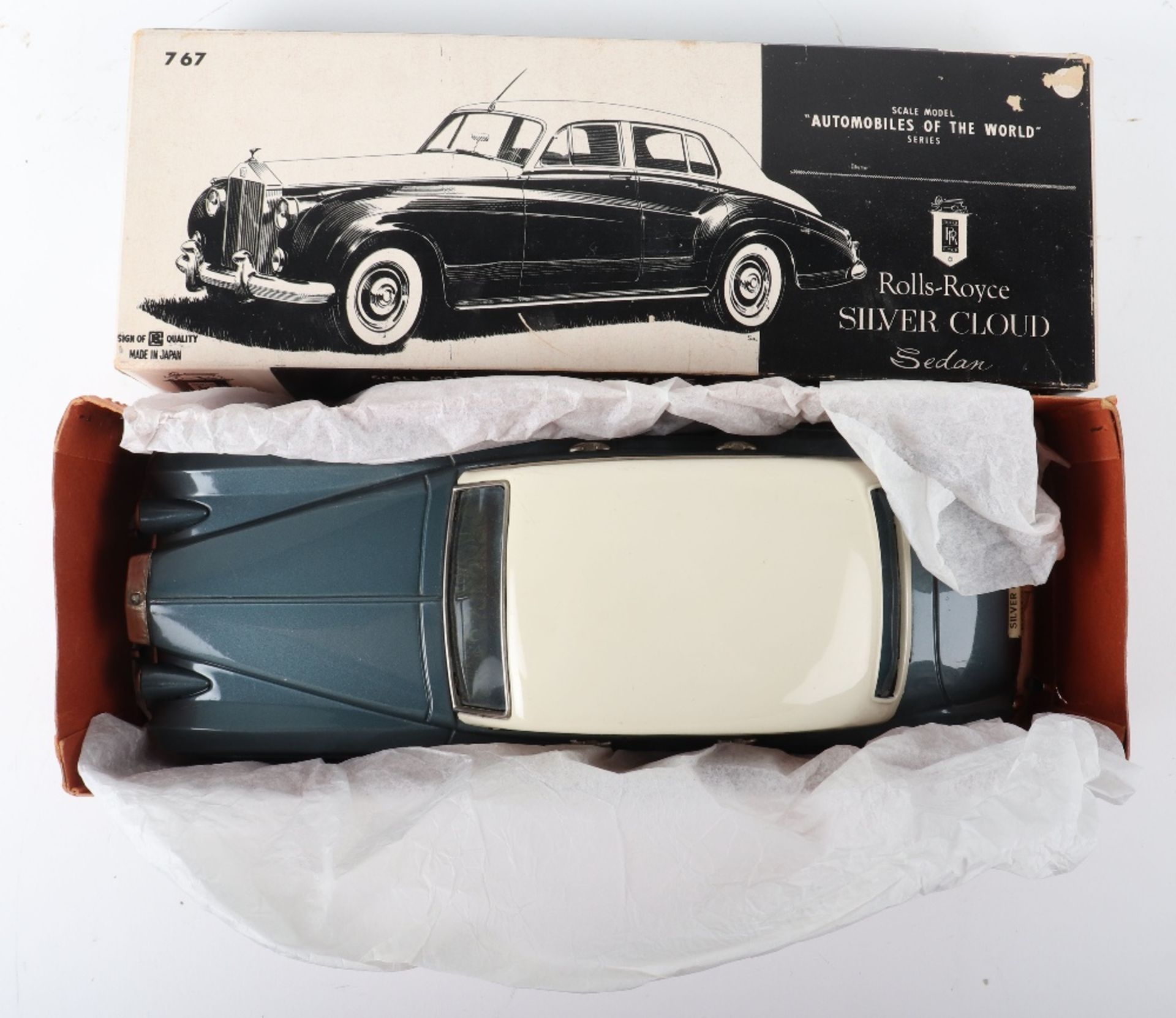 Bandai 767 (Japanese) Automobiles Of The World Rolls Royce Silver Cloud Sedan - Bild 4 aus 4