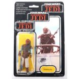 Palitoy General Mills Star Wars Return of The Jedi Tri Logo Weequay, Vintage Original Carded Figure