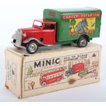 Boxed Tri-ang Minic Carter Paterson Delivery Tin plate Van