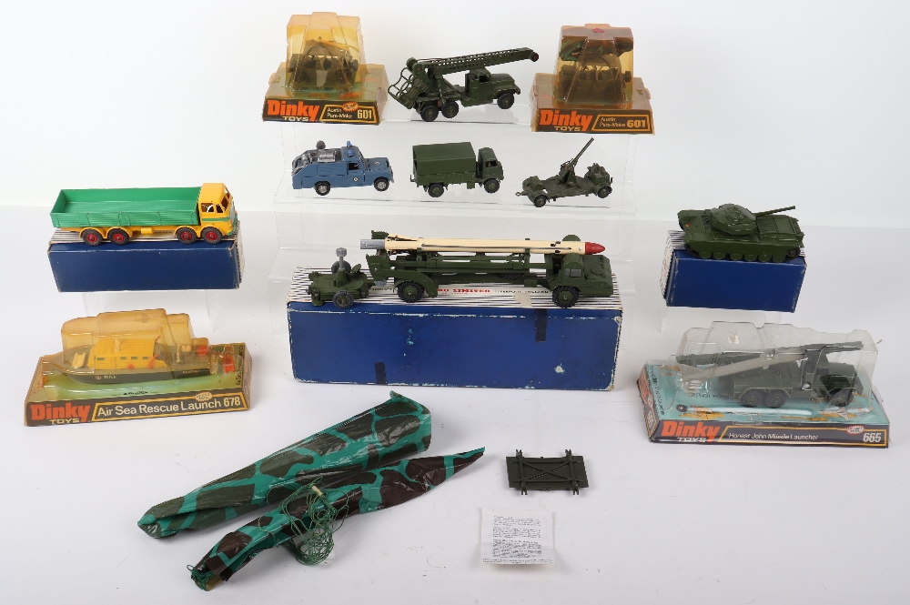 Dinky boxed Leyland Octopus wagon and Military vehicles - Image 2 of 2