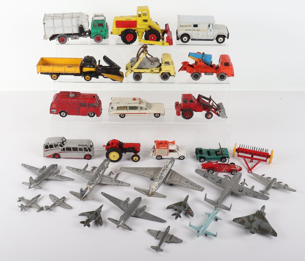 Playworn Dinky Commercial vehicles and Aircraft - Image 2 of 2