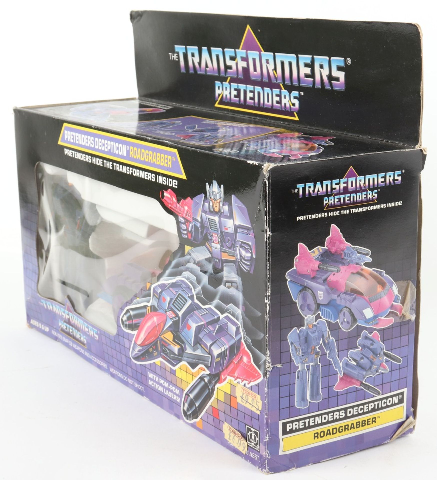 Vintage Hasbro Transformers G1 Pretenders Roadgrabber boxed figure - Bild 8 aus 15