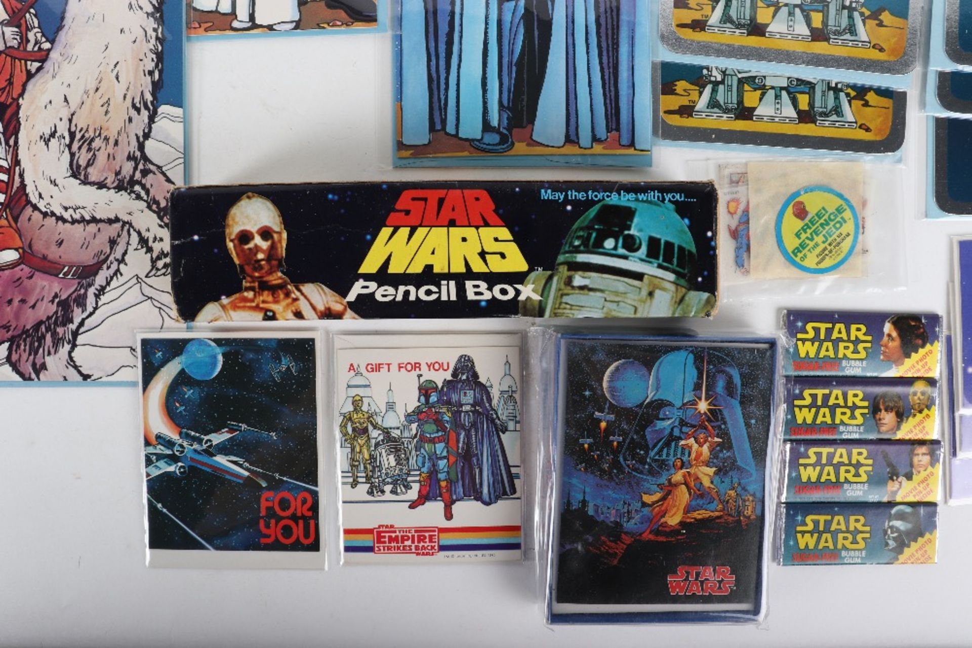 Vintage Star Wars stationery and Gary Kurtz product samples - Bild 4 aus 9