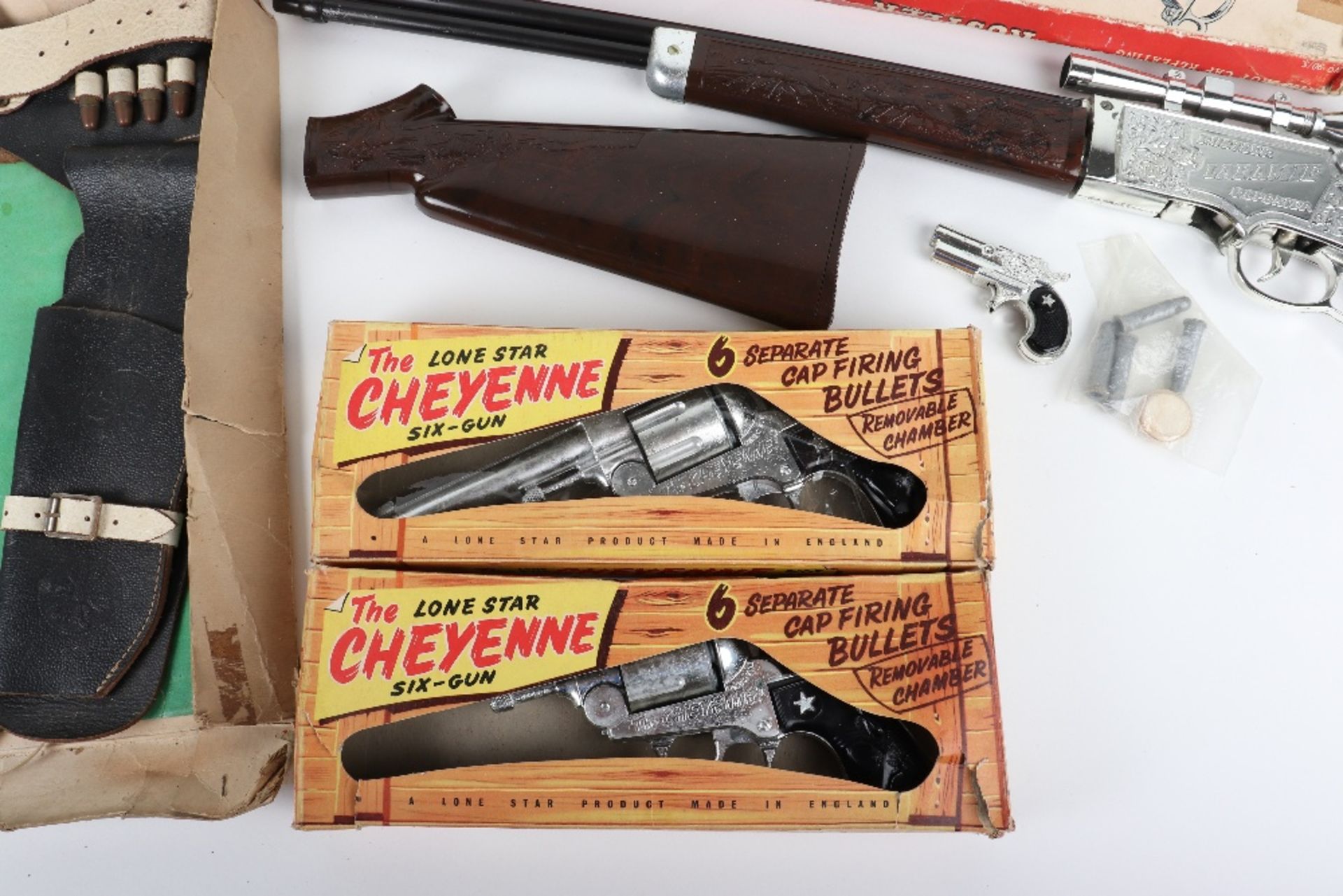 Two Boxed Lone Star Cheyenne Six Gun diecast Metal Cowboy guns - Bild 2 aus 3